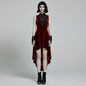 Gothic Sexy Retro Dress - Red