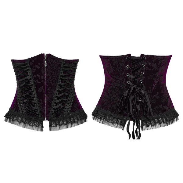 Gorgeous Goth Corset - PUNK RAVE