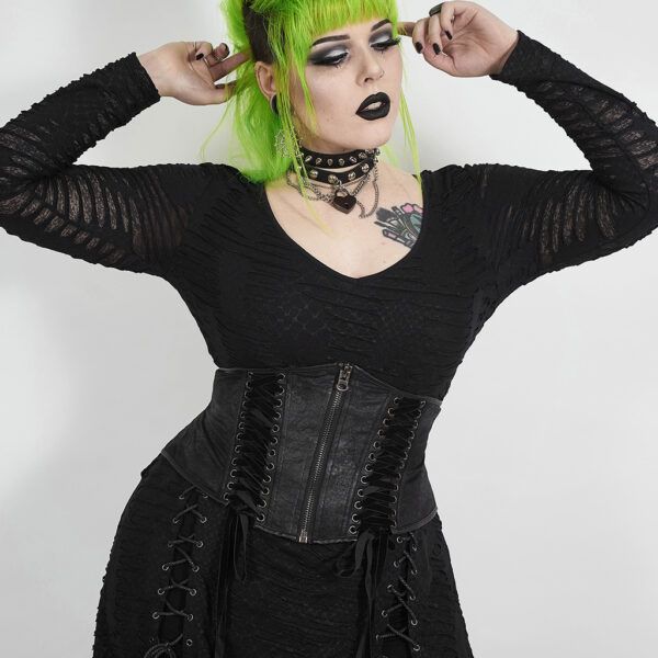 Gothic Oversize Rope Adjustable Corset