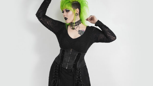 Gothic Oversize Rope Adjustable Corset - Image 7