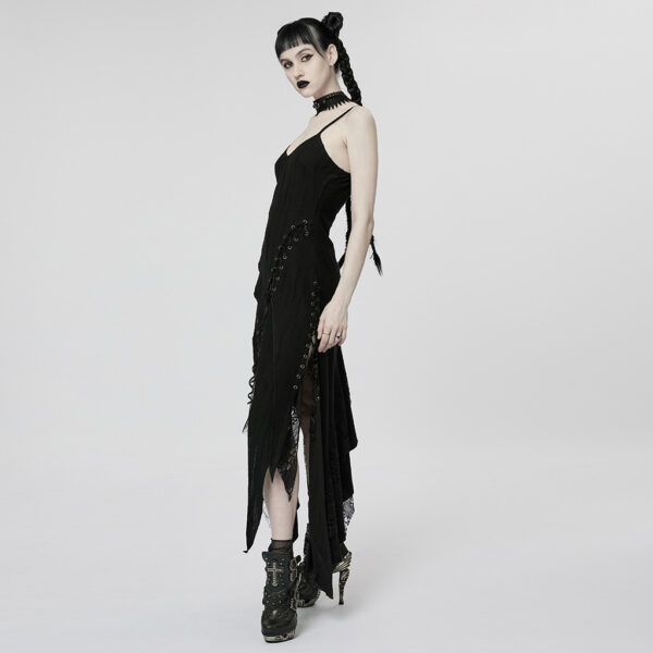 Gothic Decadent Splicing Lace Dress - Image 2