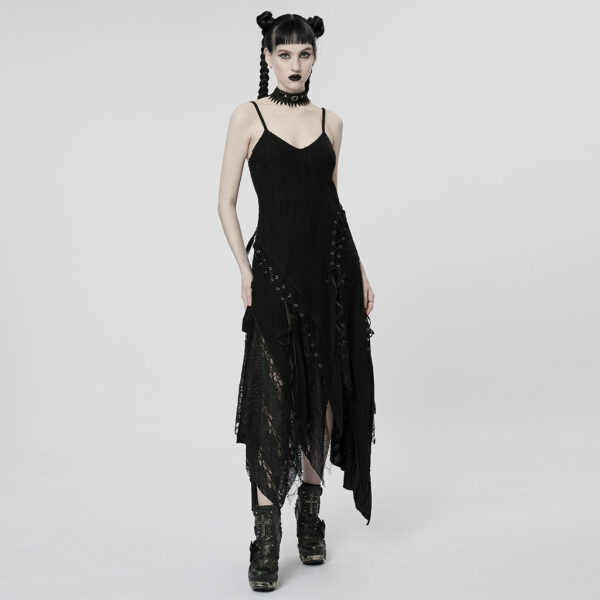 Gothic Decadent Splicing Lace Dress - Image 4