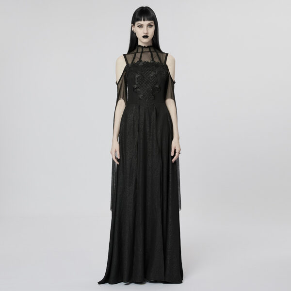 Gothic Darkness Lace Dress