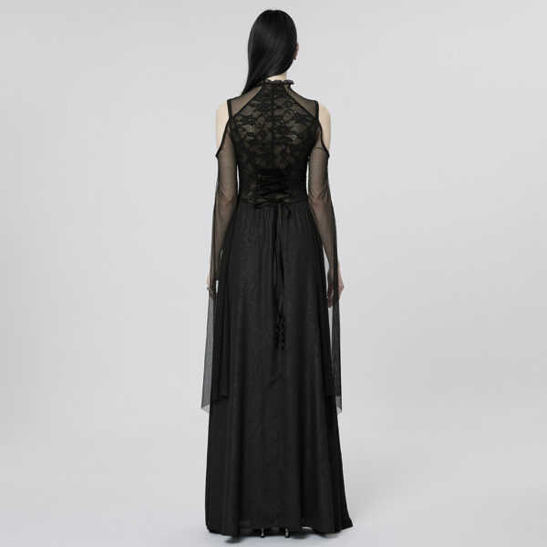 Gothic Darkness Lace Dress - Image 3