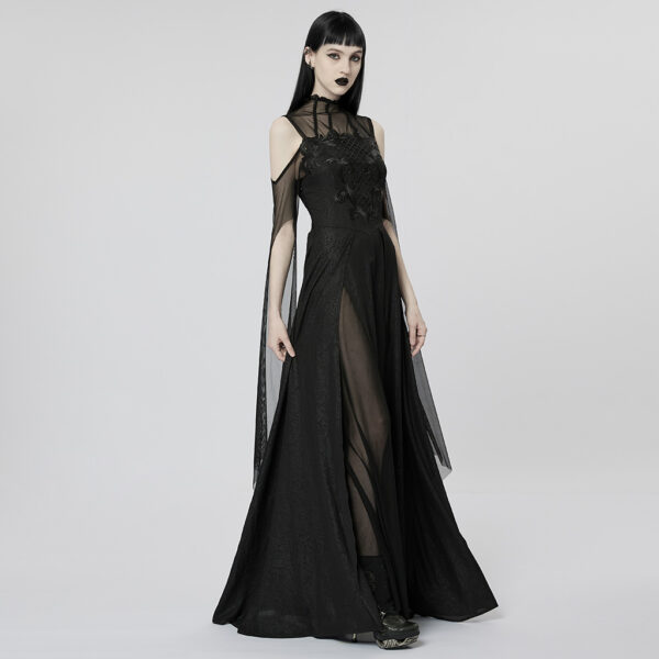 Gothic Darkness Lace Dress - Image 4