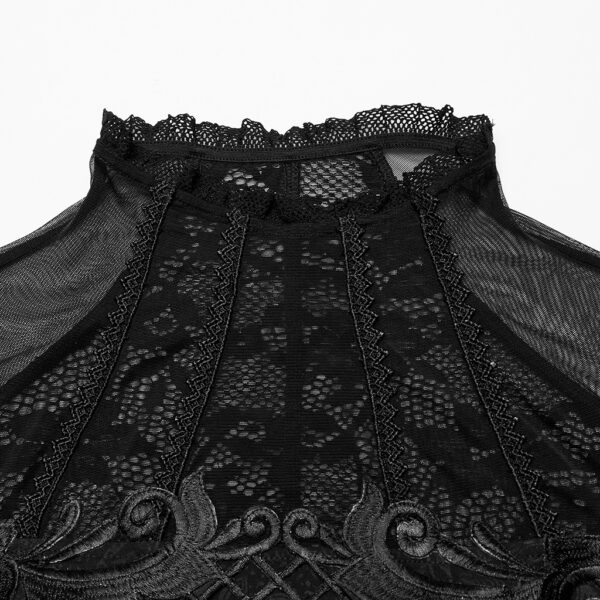 Gothic Darkness Lace Dress - Image 6