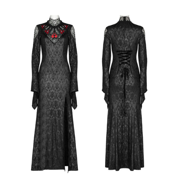 Gothic Dark Night Dress - Image 5