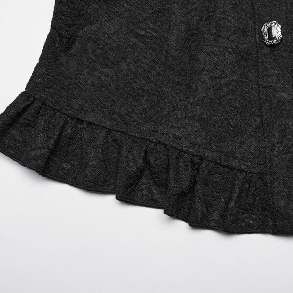 Gothic Lace Balloon Sleeve Shirt - Image 7