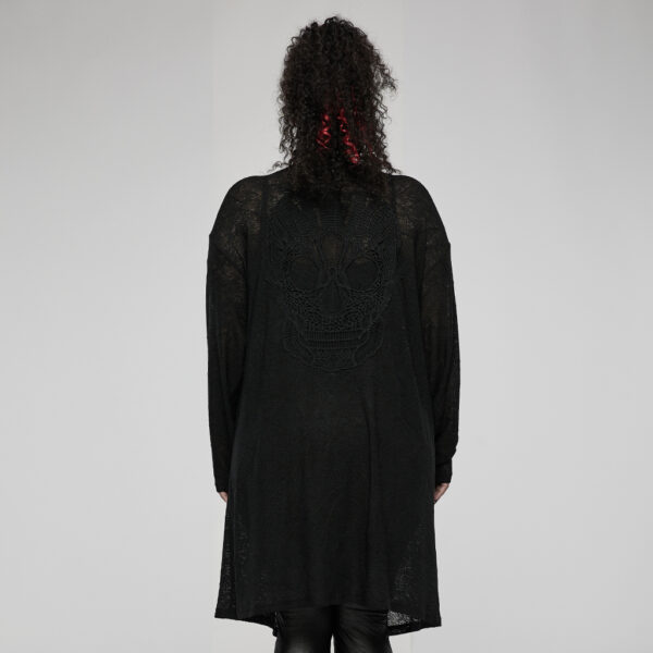 Gothic Skull Cardigan - Image 3