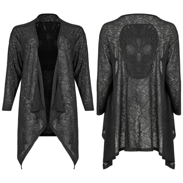 Gothic Skull Cardigan - Image 5