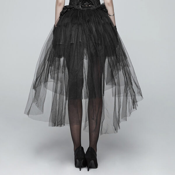 Gothic Tulle Skirt - Image 3