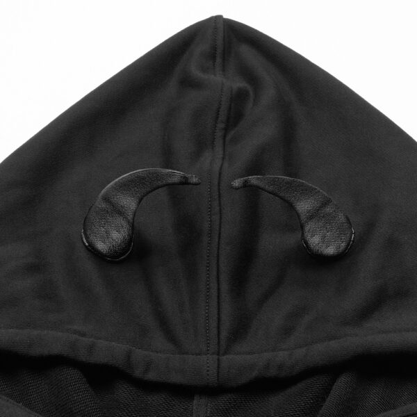 Punk Rave Short Hat Hoodie - Image 6