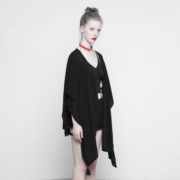 Punk Rave Black Shawl - Image 2