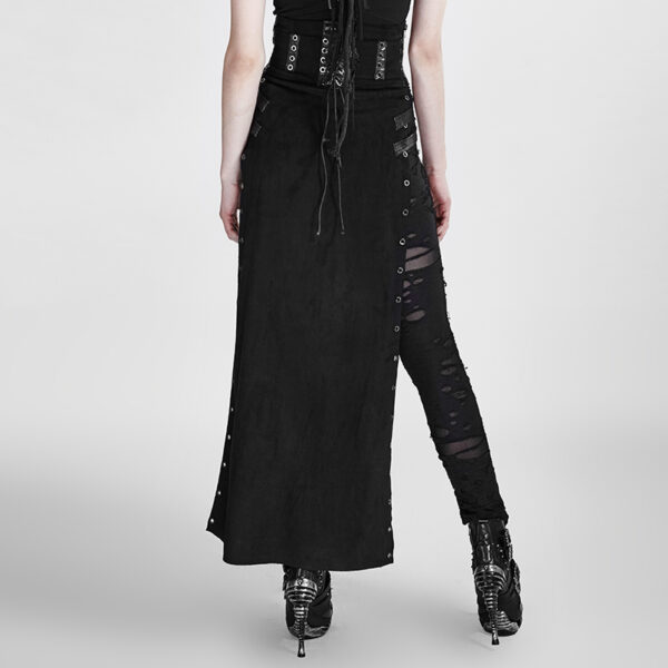 Punk Rave Woman High Waist Long Skirt - Image 3