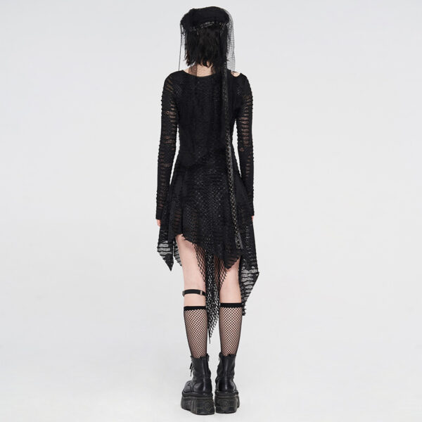 Dark Snakescale Shadow Flower Dress - Image 3