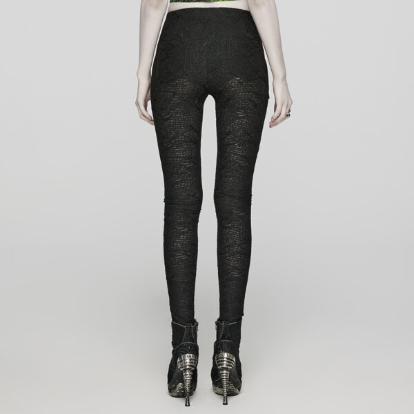 Goth Knit Leggings - Image 3