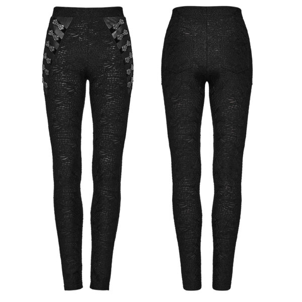 Goth Knit Leggings - Image 5