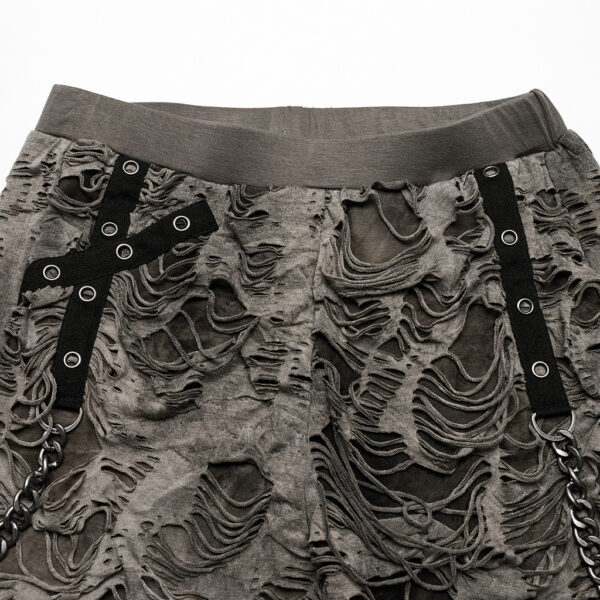 Decayed Style Design Punk Trousers - Image 6