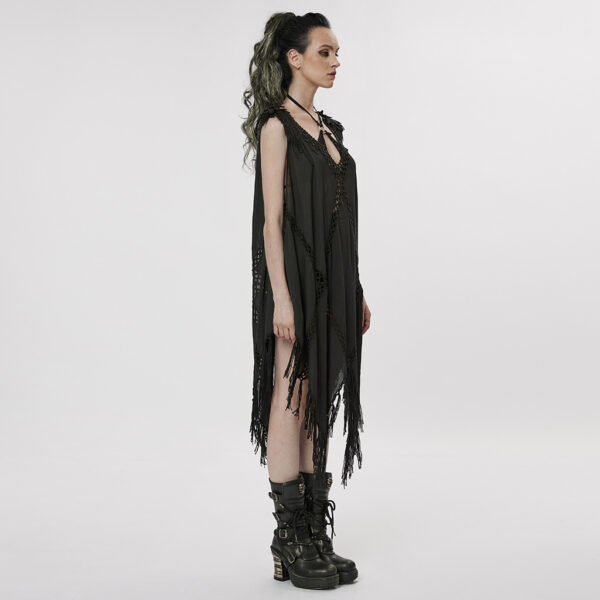 Darkness Woven Sleeveless Dress - Image 2