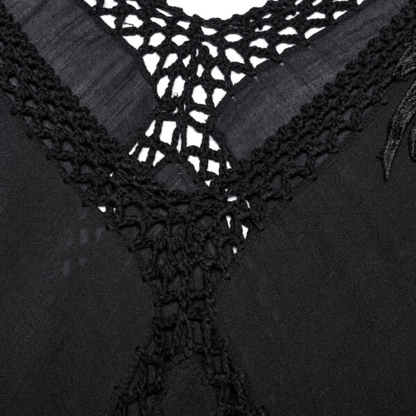 Darkness Woven Sleeveless Dress - Image 7