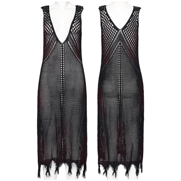 Post-Apocalyptic Tec Wear Style Knitted Dress - Image 5