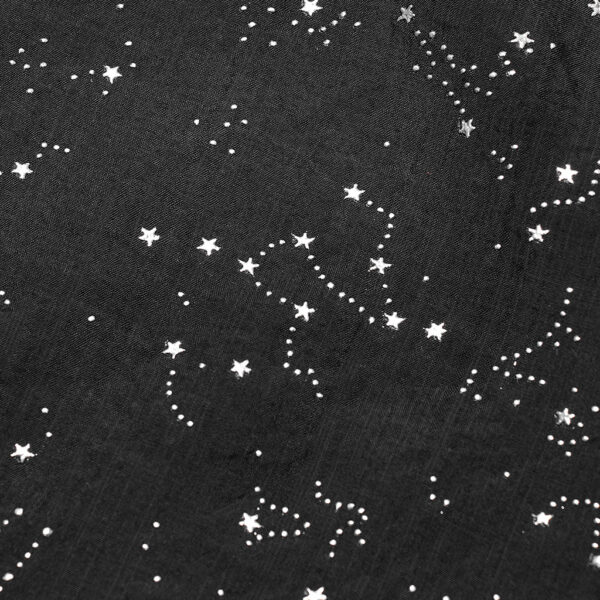 Starry Print Hooded Scarf - Image 7