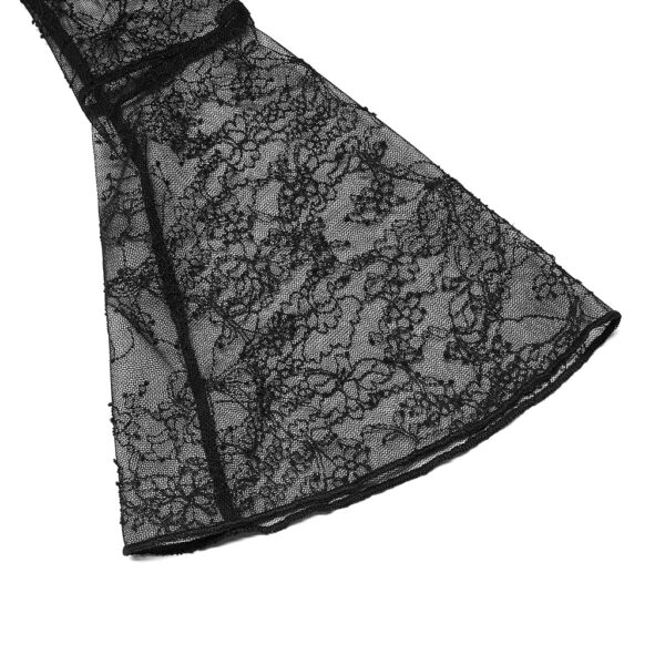 Gothic Light Lace Perspective T-Shirt - Image 8