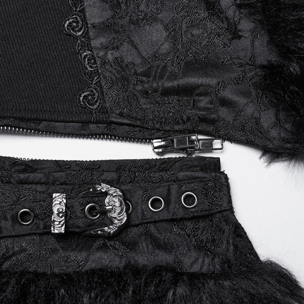 Gothic Gorgeous Fleece Waistcoat - Image 7