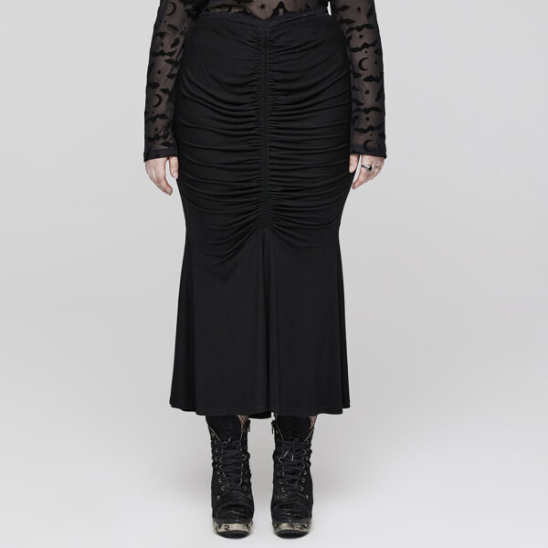 Goth Slim Fit Skirt