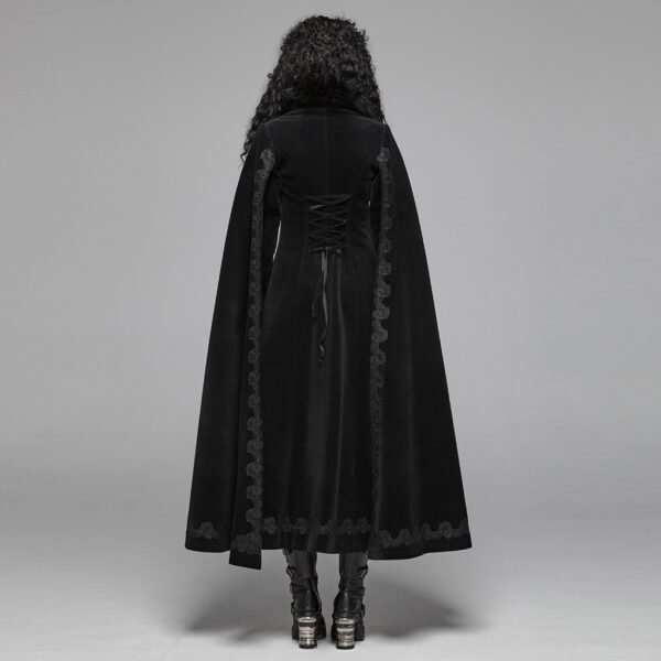 PUNK RAVE Gothic Long Coat - Image 3