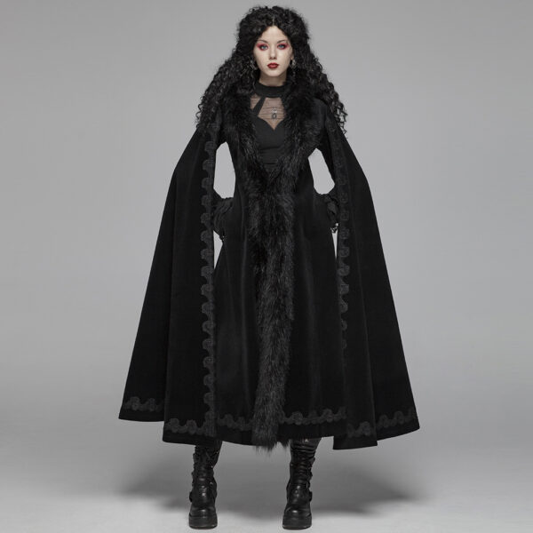 PUNK RAVE Gothic Long Coat - Image 4