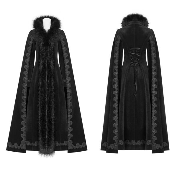 PUNK RAVE Gothic Long Coat - Image 5