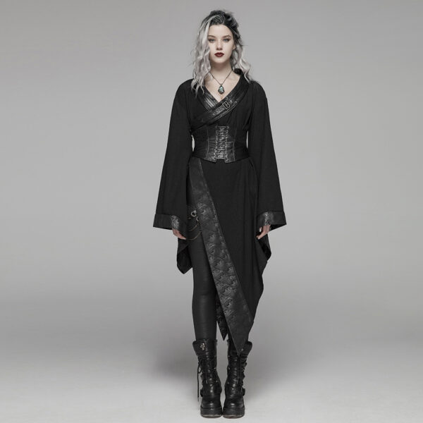 PUNK RAVE Dark Punk Gothic Kimono 