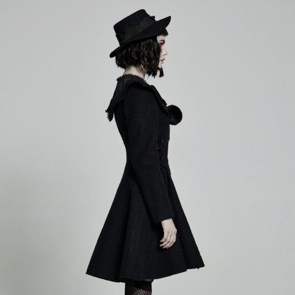 Punk Rave Gothic Coat - Image 2