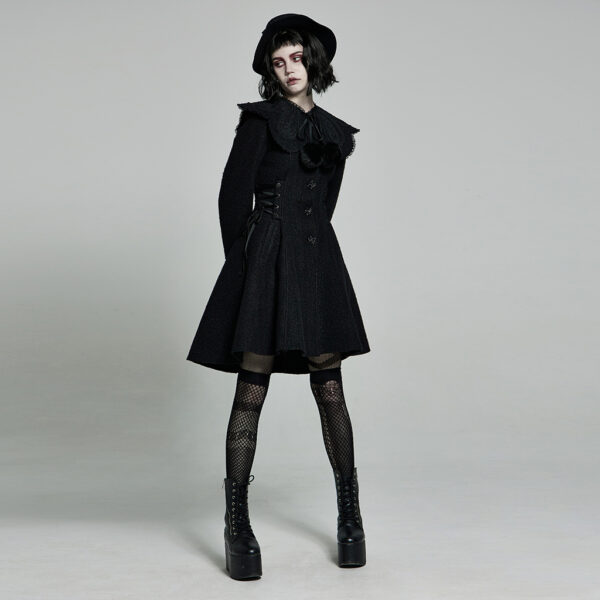 Punk Rave Gothic Coat - Image 4