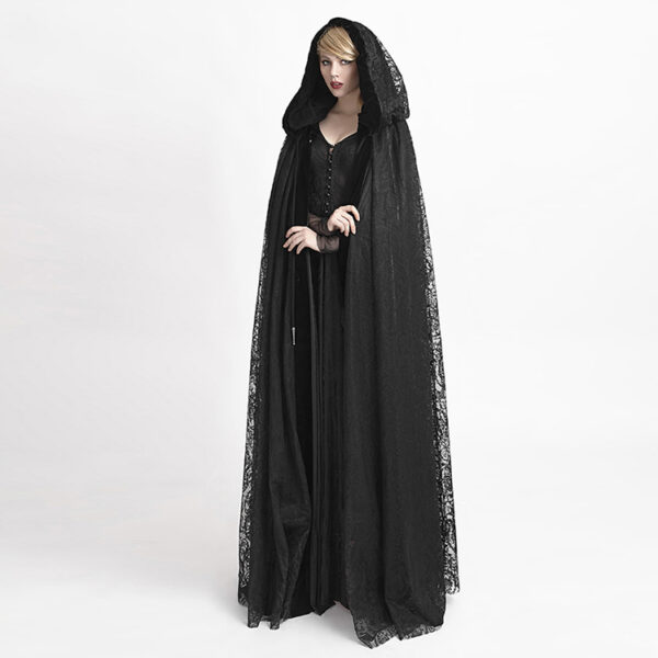 Punk Rave Gothic Big Cape Long Coat