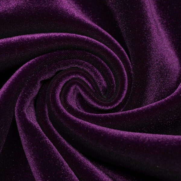 PUNK RAVE Gorgeous Velvet Purple Goth Coat - Image 8