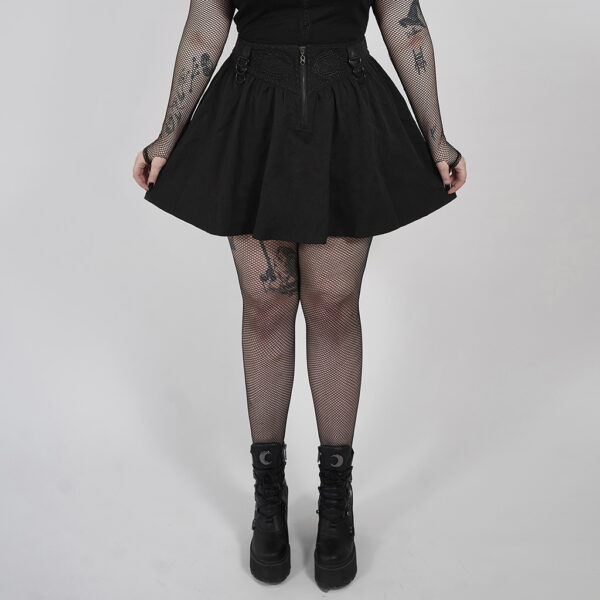 PUNK RAVE Gothic Decal Skirt