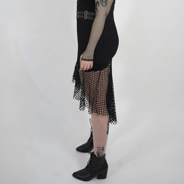 PUNK RAVE Goth Enchanting Fishtail Skirt - Image 2