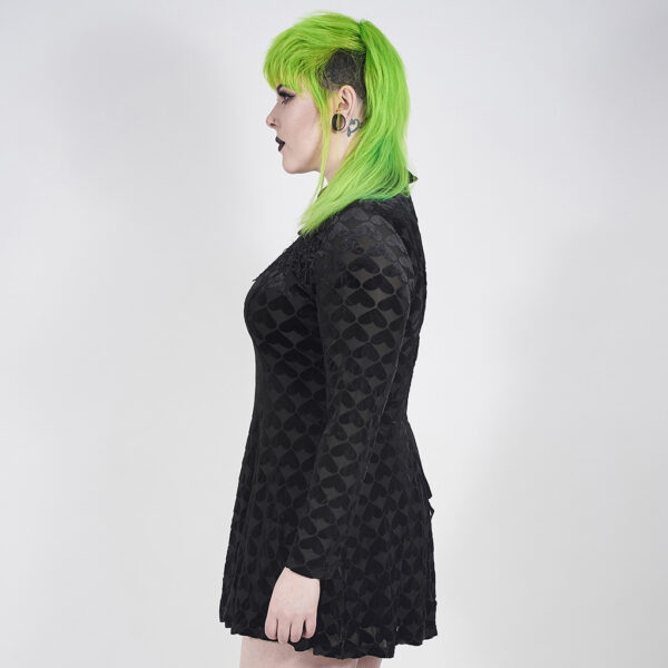 PUNK RAVE Dark Night Gothic Dress - Image 2