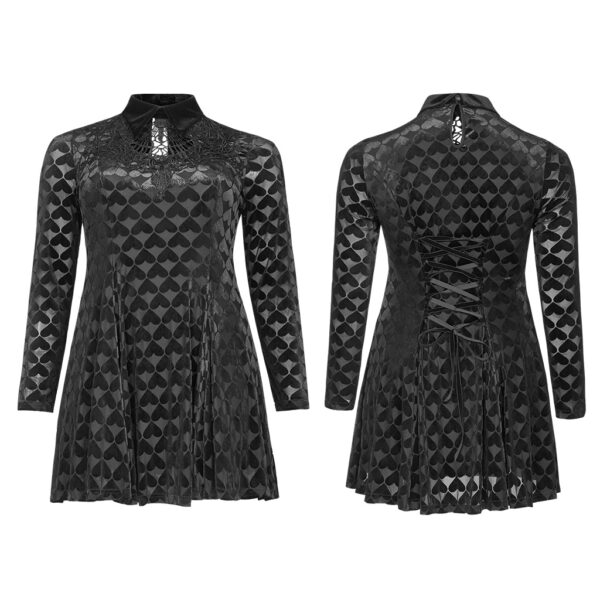 PUNK RAVE Dark Night Gothic Dress - Image 5