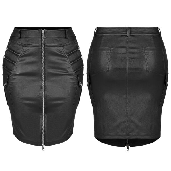 PUNK RAVE Bodycon Punk Skirt - Image 5