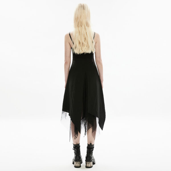 PUNK RAVE Chiffon Lace Splicing Slip Dress - Image 4