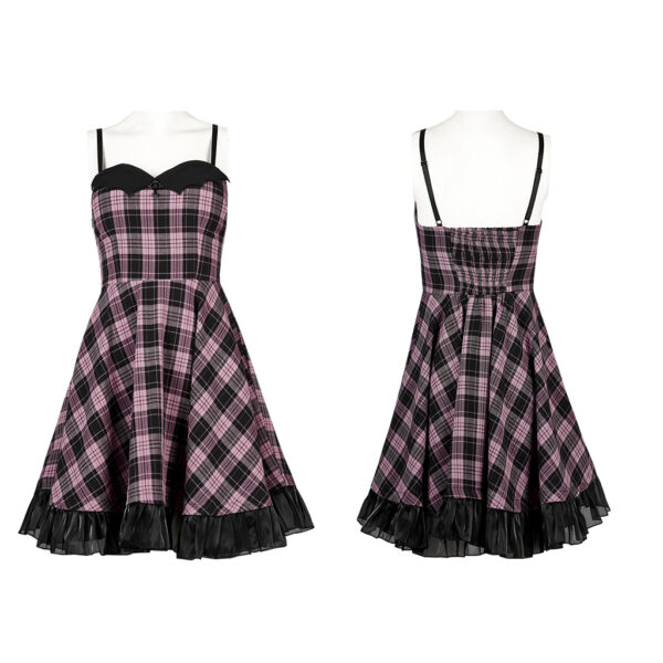 PUNK RAVE Bat Cross A Line Slip Dress - Image 5