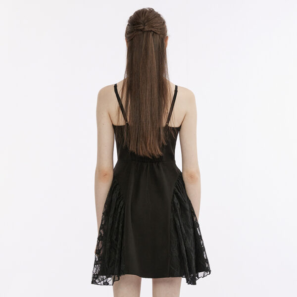 PUNK RAVE Slip Splicing Gauze Party Dress - Image 3