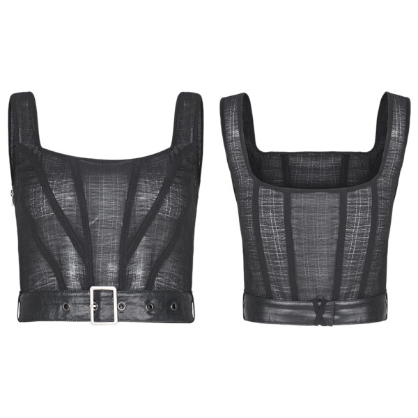 PUNK RAVE Mesh Tank Top - Image 5