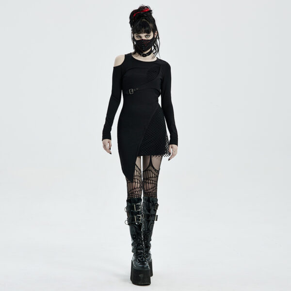 PUNK Long Sleeve Dress - Image 4