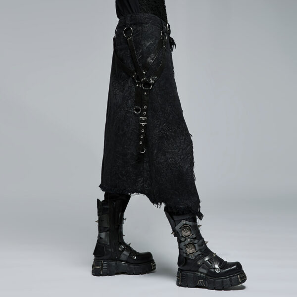 PUNK RAVE Gothic Stylish Kilt - Image 2