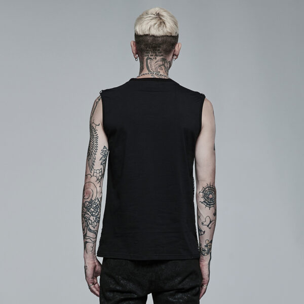 Punk Mesh Tank Top - Image 4