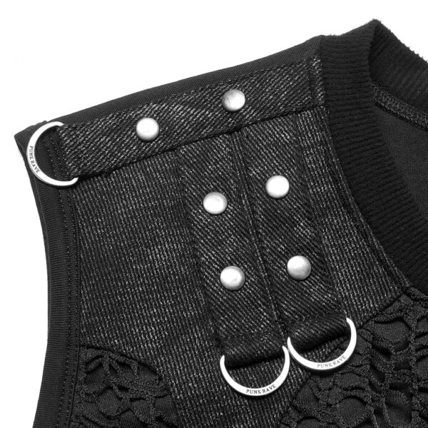 Punk Mesh Tank Top - Image 9